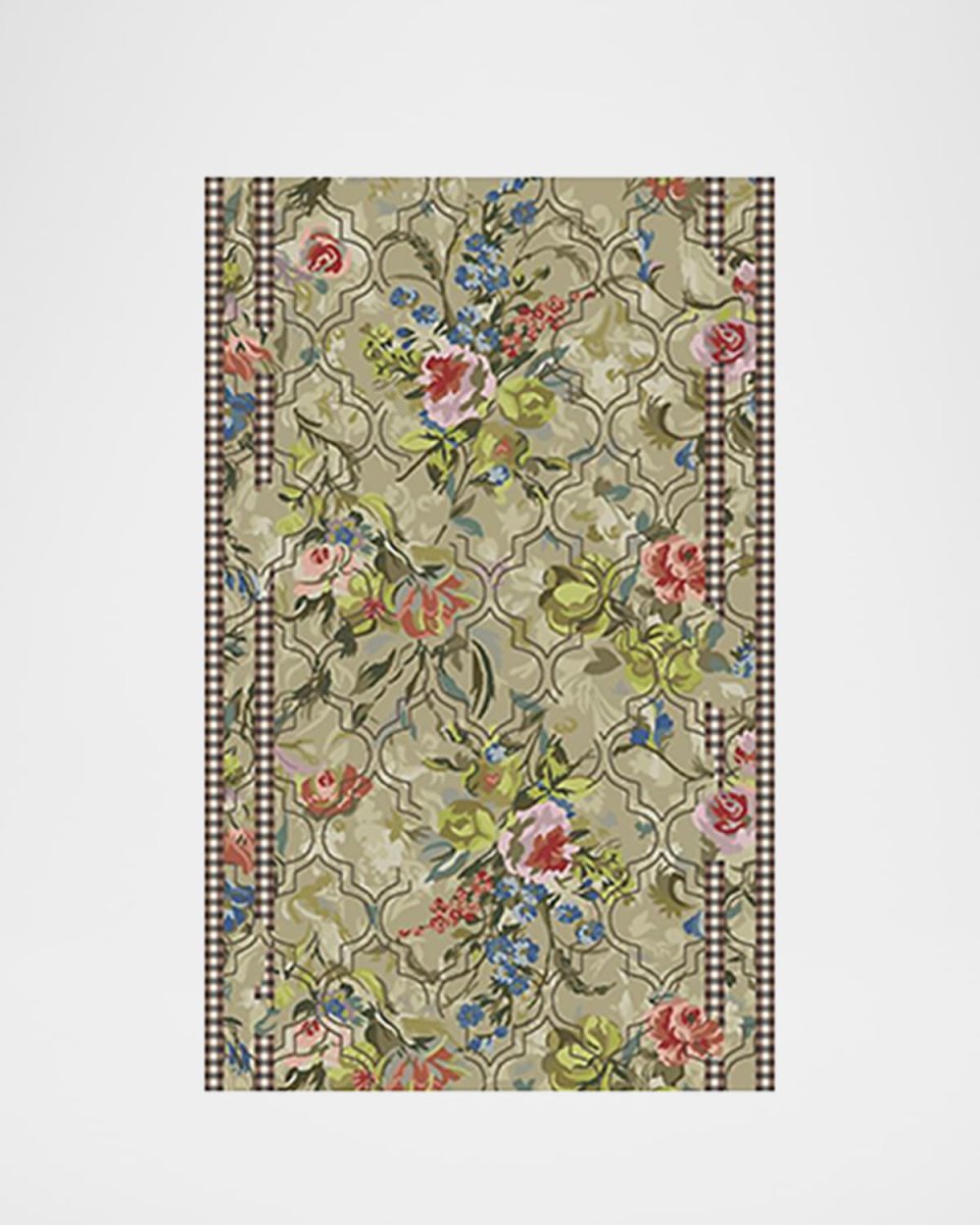 Field Study Floral Rug, 5' x 8'
